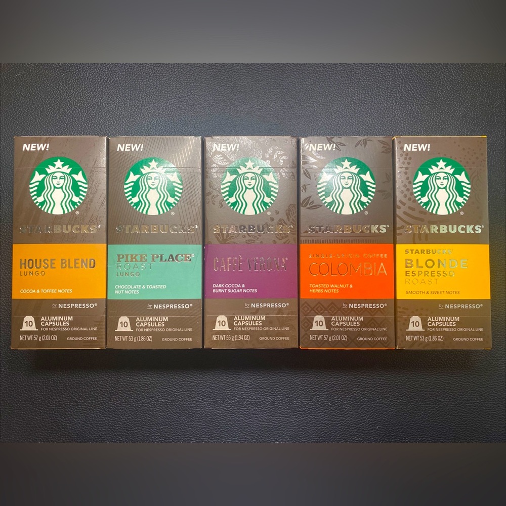 Nespresso Starbucks Variety Pack Original Line BBD 3/22